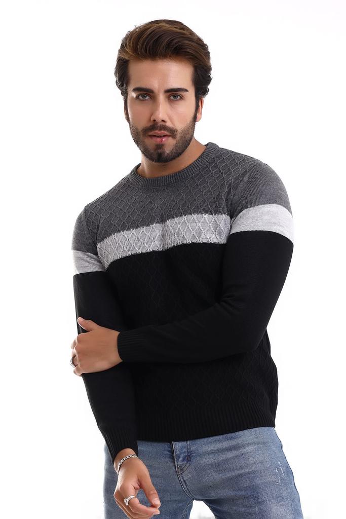 Grey/Black Sweater