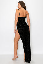 Load image into Gallery viewer, Briana Corset Bodice Maxi Dress