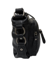 Load image into Gallery viewer, Genuine Leather Shoulder Bag Hill Burry - VB10021-4067- Crossbody Bag - Vintage Leather Black