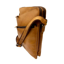 Load image into Gallery viewer, Genuine Leather Shoulder Bag Hill Burry - VB100191-3374- Crossbody Bag - Vintage Leather Brown