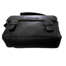 Load image into Gallery viewer, Genuine Leather Shoulder Bag Hill Burry - VB100155-3343 - Vintage Leather Black