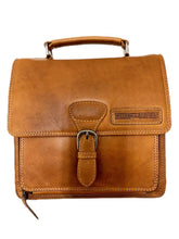 Load image into Gallery viewer, Genuine Leather See Damen Hand Taschen Bag Hill Burry-VB100192-4004 -Crossbody Bag - Vintage Leather Brown