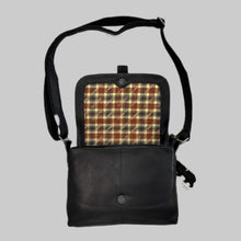 Load image into Gallery viewer, Genuine Leather Shoulder Bag Hill Burry - VB10065-3094- Crossbody Bag - Vintage Leather Black