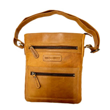 Load image into Gallery viewer, Genuine Leather Shoulder Bag Hill Burry - VB100226-1882- Crossbody Bag - Vintage Leather Brown