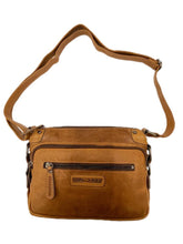 Load image into Gallery viewer, Genuine Leather Shoulder Bag Hill Burry - VB10021-4067- Crossbody Bag - Vintage Leather Brown