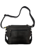 Load image into Gallery viewer, Genuine Leather Shoulder Bag Hill Burry - VB10021-4067- Crossbody Bag - Vintage Leather Black