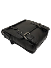 Load image into Gallery viewer, Genuine Leather Shoulder Bag Hill Burry - VB10010-3183 - Crossbody Bag - Vintage Leather Black