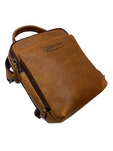 Load image into Gallery viewer, Genuine Leather Shoulder Bag Hill Burry - VB10020-2707- Crossbody Bag - Vintage Leather Brown