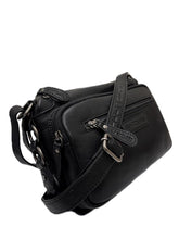 Load image into Gallery viewer, Genuine Leather Shoulder Bag Hill Burry - VB10021-4067- Crossbody Bag - Vintage Leather Black