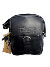 Load image into Gallery viewer, Genuine Leather Shoulder Bag Hill Burry - VB10010- HT-05 - Crossbody Bag-Vintage Leather Black