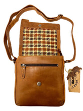 Load image into Gallery viewer, Genuine Leather Shoulder Bag Hill Burry - VB100149-3336- Crossbody Bag - Vintage Leather Brown