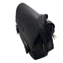 Load image into Gallery viewer, Genuine Leather Shoulder Bag Hill Burry - VB100155-3343 - Vintage Leather Black