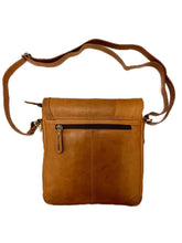 Load image into Gallery viewer, Genuine Leather Shoulder Bag Hill Burry - VB100149-3336- Crossbody Bag - Vintage Leather Brown