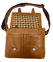 Load image into Gallery viewer, Genuine Leather Shoulder Bag Hill Burry - VB10019-3382 - Vintage Leather Brown