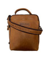 Load image into Gallery viewer, Genuine Leather Shoulder Bag Hill Burry - VB10020-2707- Crossbody Bag - Vintage Leather Brown