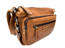 Load image into Gallery viewer, Genuine Leather Shoulder Bag Hill Burry - VB10021-4067- Crossbody Bag - Vintage Leather Brown