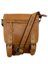 Load image into Gallery viewer, Genuine Leather Shoulder Bag Hill Burry - VB10010-3183 - Crossbody Bag - Vintage Leather Brown