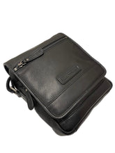 Load image into Gallery viewer, Genuine Leather Shoulder Bag Hill Burry - VB10026-6113 - Crossbody Bag - Vintage Leather Black