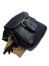 Load image into Gallery viewer, Genuine Leather Shoulder Bag Hill Burry - VB10010- HT-05 - Crossbody Bag-Vintage Leather Black