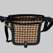 Load image into Gallery viewer, Genuine Leather Shoulder Bag Hill Burry - VB10065-3094- Crossbody Bag - Vintage Leather Black