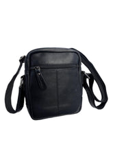 Load image into Gallery viewer, Genuine Leather Shoulder Bag Hill Burry - VB10010- HT-05 - Crossbody Bag-Vintage Leather Black