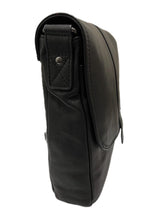 Load image into Gallery viewer, Genuine Leather Shoulder Bag Hill Burry - VB10014-3095- Crossbody Bag - Vintage Leather Black