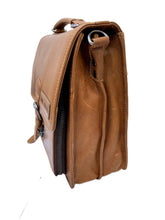 Load image into Gallery viewer, Genuine Leather See Damen Hand Taschen Bag Hill Burry-VB100192-4004 -Crossbody Bag - Vintage Leather Brown