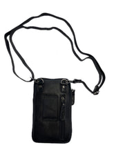 Load image into Gallery viewer, Genuine Leather Shoulder Bag Hill Burry - VB10029 - 15097- Crossbody Bag - Vintage Leather Black
