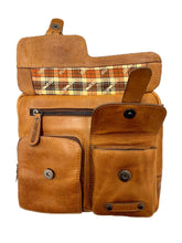 Load image into Gallery viewer, Genuine Leather See Damen Hand Taschen Bag Hill Burry-X0015RFOVF -870367A -Crossbody Bag - Vintage Leather Brown