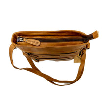 Load image into Gallery viewer, Genuine Leather Shoulder Bag Hill Burry - VB100226-1882- Crossbody Bag - Vintage Leather Brown
