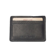 Load image into Gallery viewer, Hill Burry Genuine Leather Mini Card Holder - V88892-AK116 - Vintage Leather Black