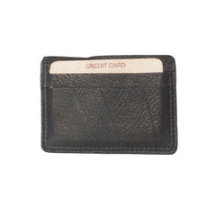 Load image into Gallery viewer, Hill Burry Genuine Leather Mini Card Holder - V88892-AK116 - Vintage Leather Black