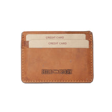 Load image into Gallery viewer, Hill Burry Genuine Leather Mini Card Holder - V88892-AK116 - Vintage Leather Brown