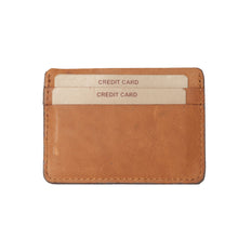 Load image into Gallery viewer, Hill Burry Genuine Leather Mini Card Holder - V88892-AK116 - Vintage Leather Brown
