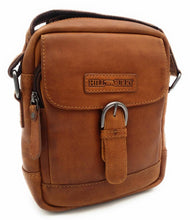 Load image into Gallery viewer, Genuine Leather Shoulder Bag Hill Burry -VB10010- HT-05- Crossbody Bag - Vintage Leather Brown