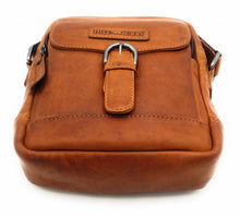 Load image into Gallery viewer, Genuine Leather Shoulder Bag Hill Burry -VB10010- HT-05- Crossbody Bag - Vintage Leather Brown