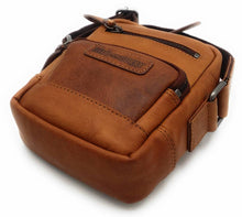 Load image into Gallery viewer, Genuine Leather Shoulder Bag Hill Burry -VB100133-3192- crossbody - vintage leather brown