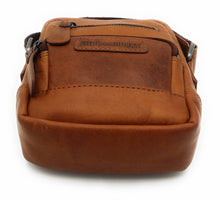 Load image into Gallery viewer, Genuine Leather Shoulder Bag Hill Burry -VB100133-3192- crossbody - vintage leather brown