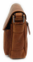 Load image into Gallery viewer, Genuine Leather Shoulder Bag Hill Burry - VB10021-3062 - Vintage Leather Brown