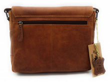 Load image into Gallery viewer, Genuine Leather Shoulder Bag Hill Burry - VB10021-3062 - Vintage Leather Brown