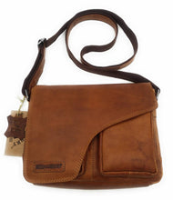 Load image into Gallery viewer, Genuine Leather Shoulder Bag Hill Burry - VB10021-3062 - Vintage Leather Brown