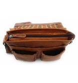 Load image into Gallery viewer, Genuine Leather Shoulder Bag Hill Burry - VB10021-3062 - Vintage Leather Brown
