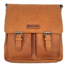 Load image into Gallery viewer, Genuine Leather Shoulder Bag Hill Burry - VB10024-3076- Crossbody Bag - Vintage Leather Brown