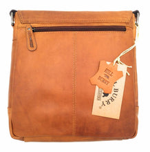 Load image into Gallery viewer, Genuine Leather Shoulder Bag Hill Burry - VB10024-3076- Crossbody Bag - Vintage Leather Brown