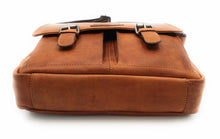 Load image into Gallery viewer, Genuine Leather Shoulder Bag Hill Burry - VB10024-3076- Crossbody Bag - Vintage Leather Brown