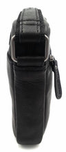 Load image into Gallery viewer, Genuine Leather Shoulder Bag Hill Burry - VB10089 - 3169 - Crossbody - Vintage Leather Black