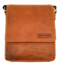 Load image into Gallery viewer, Genuine Leather Shoulder Bag Hill Burry - VB100960-3161- Crossbody Bag - Vintage Leather Brown
