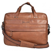 Load image into Gallery viewer, Genuine Leather Business Bag Hill Burry - VB100217-4075 - Vintage Leather Brown