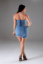 Load image into Gallery viewer, Denim dress
