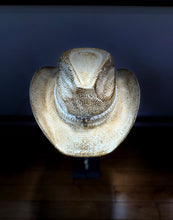 Load image into Gallery viewer, Headwoven Straw Cowboy Hat
